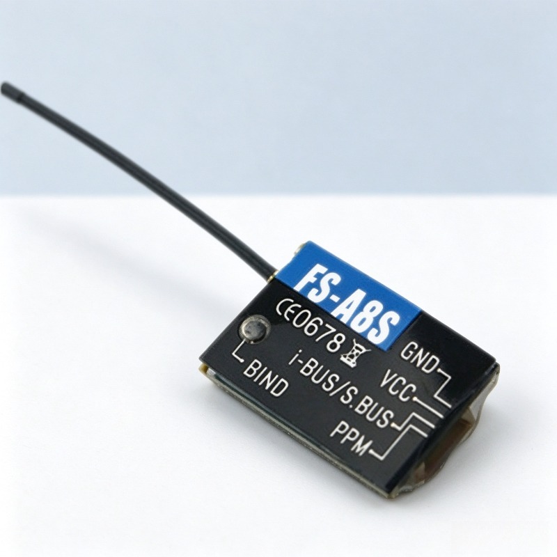 FS-A8S 2.4G 8CH Mini RC Receiv - Drone Racing Receiver ulasan dan harga