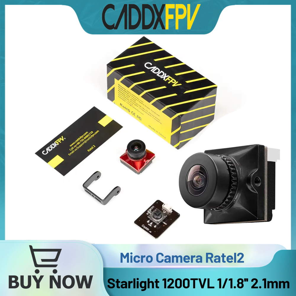 CADDX Micro FPV Camera Ratel 2 - Drone Racing Camera ulasan dan harga