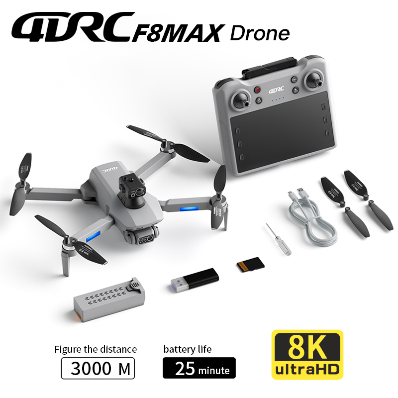 F8 MAX GPS Drone Professional  - Drone Racing Camera ulasan dan harga